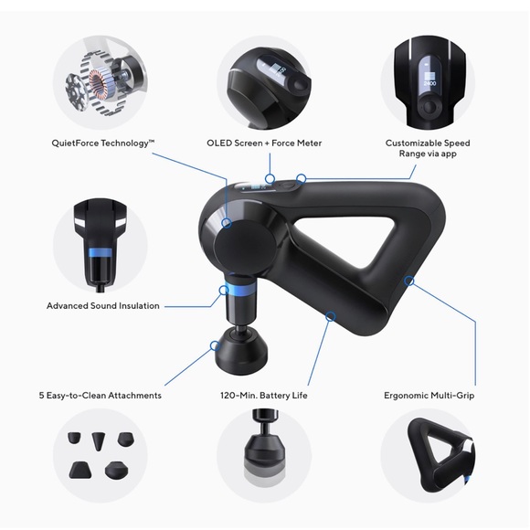 Theragun Elite - Handheld Electric Massage Gun - Picture 10 of 11